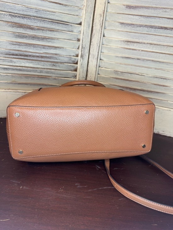 Kate Spade NY Darcy Pebbled Leather Medium Satchel Crossbody - Picture 10 of 15